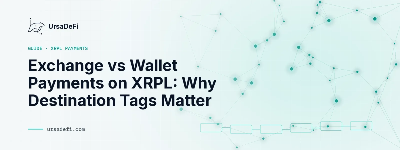 Exchange vs Wallet Payments on XRPL: Why Destination Tags Matter